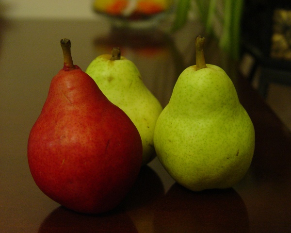 Storing Pears
