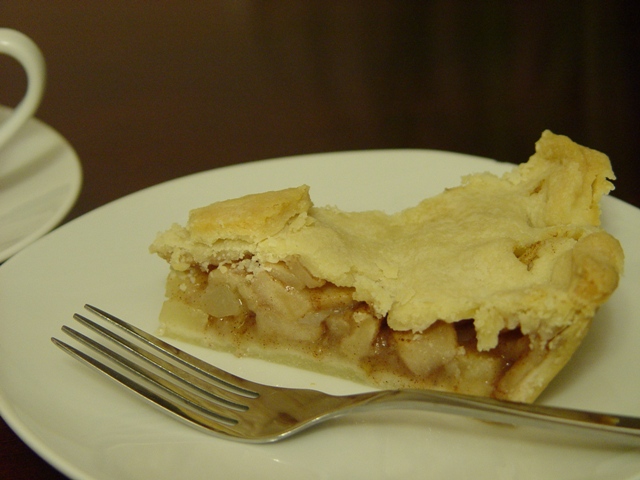 picture of an apple pie slice