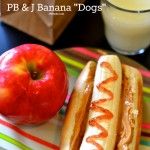 Back to School Healthy Lunch Recipe: PB&J Banana Dogs | The eMeals Blog
