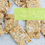 Recipe | Basil & Sun-Dried Tomato Crackers