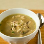 Turkey, Mushroom & Wild Rice Soup | Brown Eyed Baker