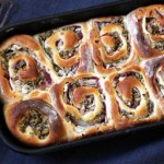 BBC - Food - Recipes : Turkey, stuffing and cranberry Chelsea buns